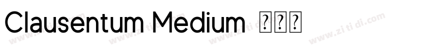 Clausentum Medium字体转换